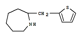 Hexahydro-2-(2-thienylmethyl)-1h-azepine Structure,383129-35-9Structure