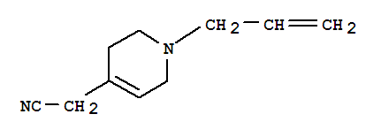 4-Pyridineacetonitrile,1,2,3,6-tetrahydro-1-(2-propenyl)-(9ci) Structure,383193-65-5Structure