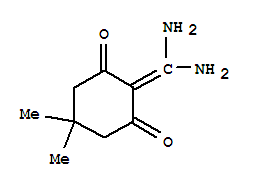 2-(Diaminomethylene)-5,5-dimethylcyclohexane-1,3-dione Structure,384811-20-5Structure