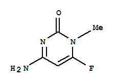 2(1H)-pyrimidinone,4-amino-6-fluoro-1-methyl-(9ci) Structure,387334-43-2Structure