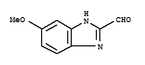 1H-benzimidazole-2-carboxaldehyde, 5-methoxy- Structure,38786-60-6Structure