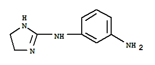 1,3-Benzenediamine,n-(4,5-dihydro-1h-imidazol-2-yl)-(9ci) Structure,387865-42-1Structure