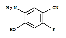 Benzonitrile,5-amino-2-fluoro-4-hydroxy-(9ci) Structure,388091-38-1Structure