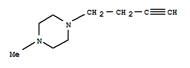 Piperazine,1-(3-butynyl)-4-methyl-(9ci) Structure,388121-83-3Structure