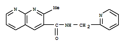 1,8-Naphthyridine-3-carboxamide,2-methyl-n-(2-pyridinylmethyl)-(9ci) Structure,388565-48-8Structure