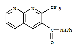 1,8-Naphthyridine-3-carboxamide,n-phenyl-2-(trifluoromethyl)-(9ci) Structure,388565-54-6Structure