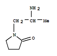 2-Pyrrolidinone,1-(2-aminopropyl)-(9ci) Structure,388630-76-0Structure