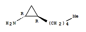 Cyclopropanamine,2-pentyl-,(1r,2r)-rel-(9ci) Structure,388631-23-0Structure