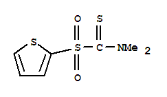 Methanethioamide,n,n-dimethyl-1-(2-thienylsulfonyl)-(9ci) Structure,38944-97-7Structure