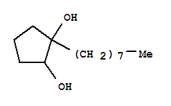 1,2-Cyclopentanediol ,1-octyl-(9ci) Structure,389837-81-4Structure