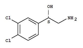 Benzenemethanol,a-(aminomethyl)-3,4-dichloro-, (S)- Structure,390406-08-3Structure