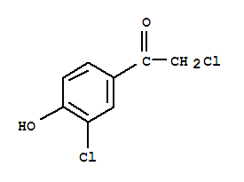 2-Chloro-1-(3-chloro-4-hydroxyphenyl)ethanone Structure,39066-18-7Structure