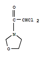 Oxazolidine, 3-(dichloroacetyl)-(9ci) Structure,39086-41-4Structure