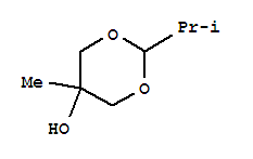 1,3-Dioxan-5-ol ,5-methyl-2-(1-methylethyl)-(9ci) Structure,39113-67-2Structure