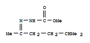 Hydrazinecarboxylic acid,(1,4-dimethylpentylidene)-,methyl ester (9ci) Structure,391253-73-9Structure