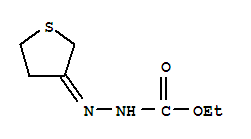 Hydrazinecarboxylic acid,(dihydro-3(2h)-thienylidene)-,ethyl ester (9ci) Structure,391258-29-0Structure