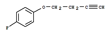 Benzene,1-(3-butynyloxy)-4-fluoro-(9ci) Structure,391678-45-8Structure