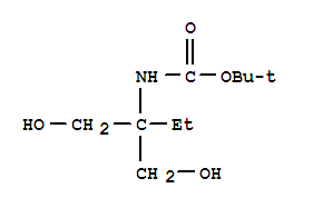 2-Methyl-2-propanyl [1-hydroxy-2-(hydroxymethyl)-2-butanyl]carbamate Structure,391678-52-7Structure