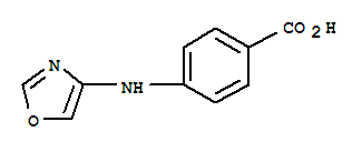 Benzoic acid,4-(4-oxazolylamino)-(9ci) Structure,391870-64-7Structure