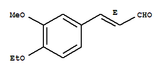 (2E)-3-(4-ethoxy-3-methoxyphenyl)acrylaldehyde Structure,391895-46-8Structure