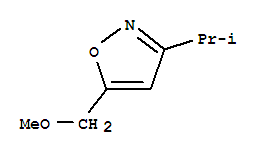 Isoxazole,5-(methoxymethyl)-3-(1-methylethyl)-(9ci) Structure,392312-48-0Structure