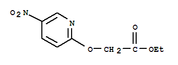 (5-Nitro-pyridin-2-yloxy)-acetic acid ethyl ester Structure,392670-15-4Structure