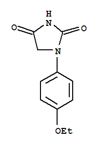 2,4-Imidazolidinedione,1-(4-ethoxyphenyl)-(9ci) Structure,392701-75-6Structure