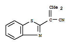 2-Benzothiazoleacetonitrile,alpha-(1-methylethylidene)-(9ci) Structure,392724-16-2Structure