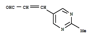 2-Propenal ,3-(2-methyl-5-pyrimidinyl)-(9ci) Structure,393177-83-8Structure