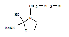 3-Oxazolidineethanol ,2-hydroxy-2-(methylamino)-(9ci) Structure,395058-89-6Structure