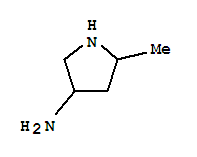 3-Pyrrolidinamine,5-methyl-(9ci) Structure,396133-22-5Structure