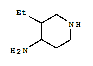 4-Piperidinamine,3-ethyl-(9ci) Structure,396133-40-7Structure