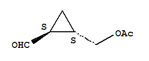 Cyclopropanecarboxaldehyde,2-[(acetyloxy)methyl ]-,(1s,2s)-(9ci) Structure,397266-08-9Structure