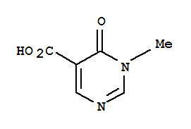 1,6-Dihydro-1-methyl-6-oxo-5-pyrimidinecarboxylic acid Structure,397310-83-7Structure