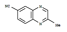 6-Quinoxalinecarbonitrile,2-methyl- Structure,397324-18-4Structure