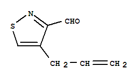 3-Isothiazolecarboxaldehyde,4-(2-propenyl)-(9ci) Structure,397329-26-9Structure