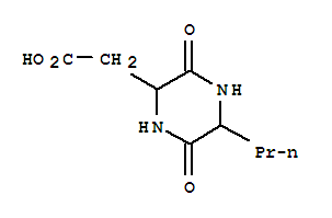 2-Piperazineacetic acid,3,6-dioxo-5-propyl-(9ci) Structure,397847-77-7Structure