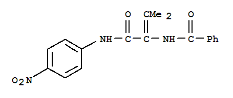 Benzamide,n-[2-methyl-1-[[(4-nitrophenyl)amino]carbonyl ]-1-propenyl ]-(9ci) Structure,397879-99-1Structure