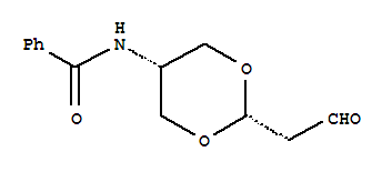 Benzamide,n-[cis-2-(2-oxoethyl)-1,3-dioxan-5-yl ]-(9ci) Structure,398118-86-0Structure