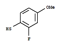 Benzenethiol ,2-fluoro-4-methoxy-(9ci) Structure,398456-79-6Structure