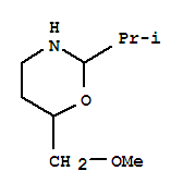 2H-1,3-oxazine,tetrahydro-6-(methoxymethyl)-2-(1-methylethyl)-(9ci) Structure,39883-23-3Structure