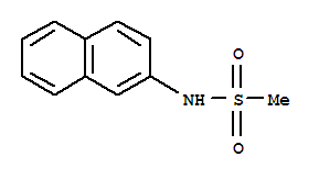 Methanesulfonamide,n-2-naphthalenyl- Structure,3989-47-7Structure