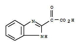 1H-benzimidazole-2-aceticacid,alpha-oxo-(9ci) Structure,399004-90-1Structure