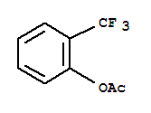 2-(Trifluoromethyl)phenyl acetate Structure,400629-06-3Structure