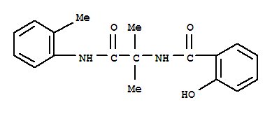 Benzamide, n-[1,1-dimethyl-2-[(2-methylphenyl)amino]-2-oxoethyl]-2-hydroxy-(9ci) Structure,400743-99-9Structure