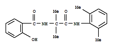 Benzamide, n-[2-[(2,6-dimethylphenyl)amino]-1,1-dimethyl-2-oxoethyl]-2-hydroxy-(9ci) Structure,400744-03-8Structure