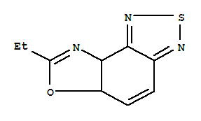 Oxazolo[4,5-e]-2,1,3-benzothiadiazole, 7-ethyl-5a,8a-dihydro-(9ci) Structure,401578-33-4Structure