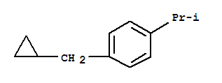 Benzene, 1-(cyclopropylmethyl)-4-(1-methylethyl)-(9ci) Structure,401584-82-5Structure