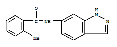 Benzamide, n-1h-indazol-6-yl-2-methyl-(9ci) Structure,401591-07-9Structure