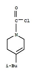 1(2H)-pyridinecarbonyl chloride, 3,6-dihydro-4-(2-methylpropyl)-(9ci) Structure,40240-45-7Structure